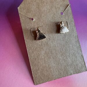 Glinda Gold Plated Stud Women's Earrings